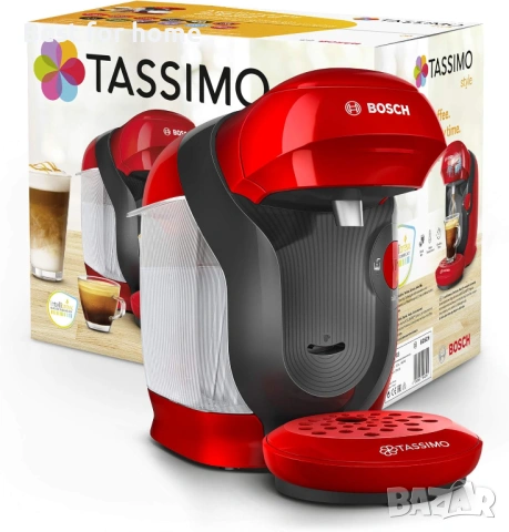 Кафе машина Bosch Tassimo Style TAS1103, снимка 2 - Кафемашини - 53708359