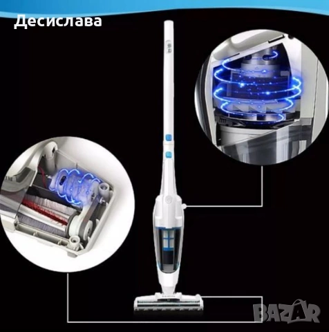 Прахосмукачка за под и мебели с хепа филтър, снимка 2 - Прахосмукачки - 53508481