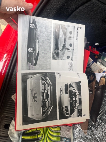 Мазерати-стара книга, снимка 7 - Колекции - 52429025