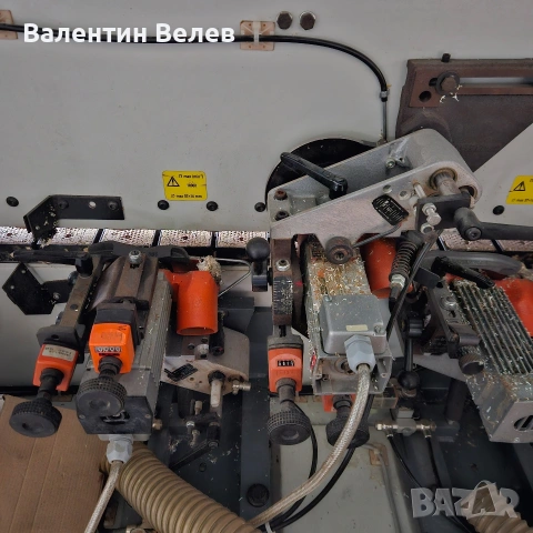 кантираща машина holz her triathlon 300,точно окрайчване ерови фрези корнер прави цикли и полири, снимка 10 - Други машини и части - 53519906