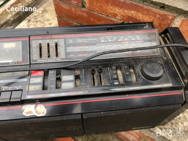 Радиокасетофо HITACHI TRK-3D8E, снимка 6 - Радиокасетофони, транзистори - 52788526