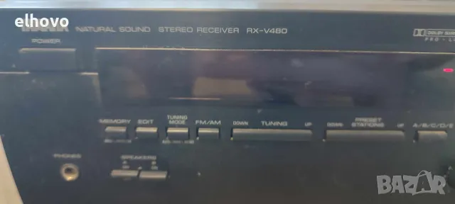 Ресивър Yamaha RX-V480, снимка 6 - Ресийвъри, усилватели, смесителни пултове - 48688189