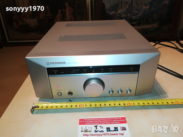 ПОРЪЧАН-PIONEER AMPLIFIER MADE IN JAPAN-SWISS 3003220928, снимка 9 - Ресийвъри, усилватели, смесителни пултове - 36278416