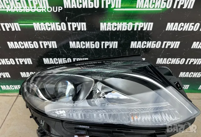 Фар десен фарове нексенон Н7 за Мерцедес ГЛЕ Mercedes GLE W166, снимка 4 - Части - 48968385