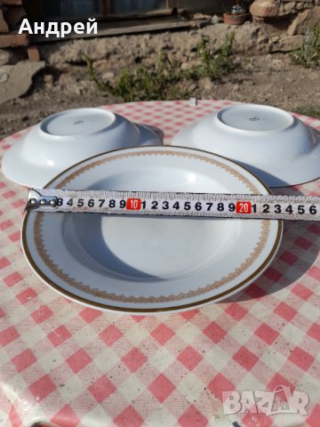 Стара порцеланова чиния,чинии #12, снимка 6 - Антикварни и старинни предмети - 33951416