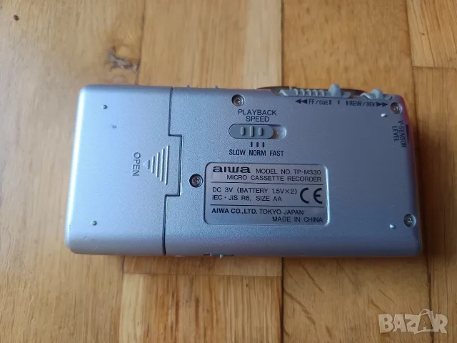 aiwa TR M 330 мини дектофон, снимка 3 - Радиокасетофони, транзистори - 56245050