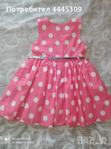 Две роклички р.80/86, снимка 6 - Бебешки рокли - 50506005