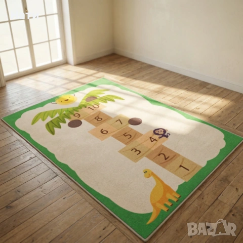 Детски килим за игра 120х160см - различни модели, противоплъзгащ и миещ се, снимка 8 - Други - 53873976
