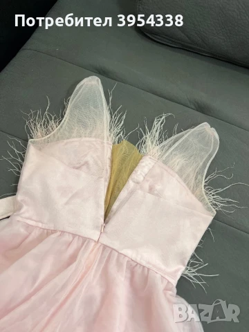 Рокля розова Юнона , снимка 5 - Рокли - 51205472