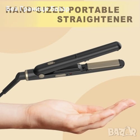 Нова Портативна мини преса за къса коса, бързо загряване, керамични плочи, снимка 5 - Преси за коса - 52257310