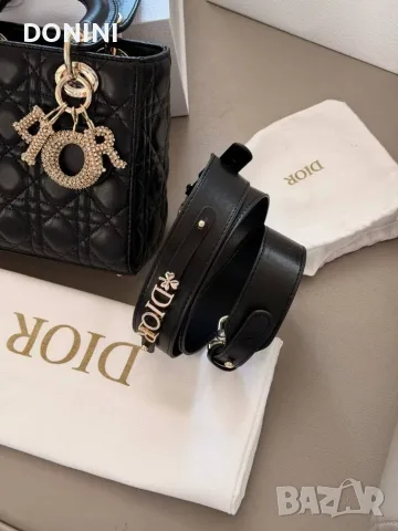 Christian Dior Дамска чанта, кожа, снимка 5 - Чанти - 56347456