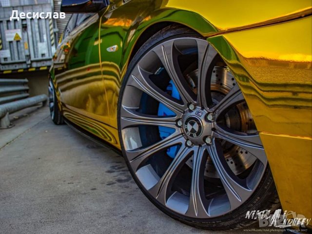 Deep Concave джанти 9x10 j за БМВ BMW Style 166 19 " цола 5х120 чисто нови e38 e39 e60 e65 e66 , снимка 2 - Гуми и джанти - 39264101