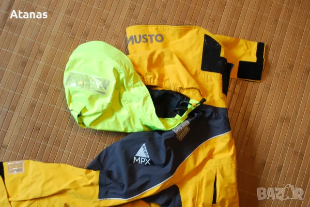 Musto MPX Gore Tex PRO Offshore ветроходно яке мембрана Мъжко S яхтинг sailing helly hansen, снимка 12 - Якета - 48559276
