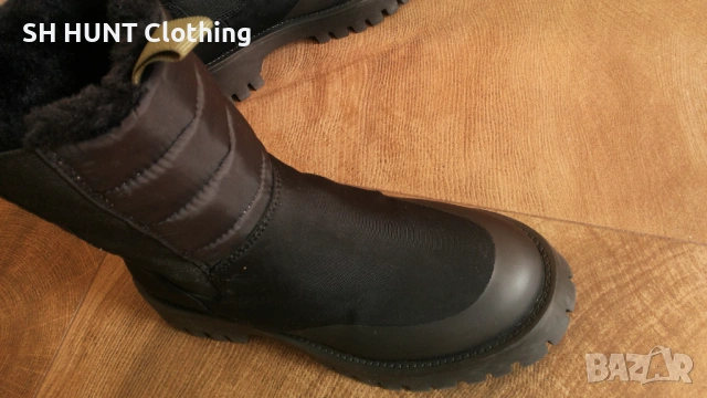 SWIMS Olivia Fur Puffer 21364-001 размер EUR 36 / UK 3 зимни дамски 53-13-S, снимка 7 - Дамски боти - 53115324