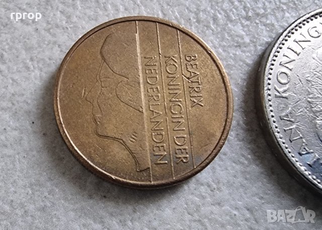 Монети. Холандия. Холандски 5, 10 , 25 цента , 1, 2  и 5  гулдена.  6 бр, снимка 9 - Нумизматика и бонистика - 42617926