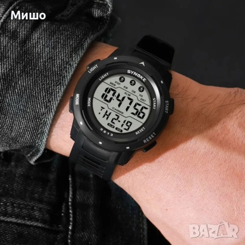 Спортен дигитален мъжки часовник SYNOKE -36% НАМАЛЕНИЕ!, снимка 3 - Мъжки - 44635568