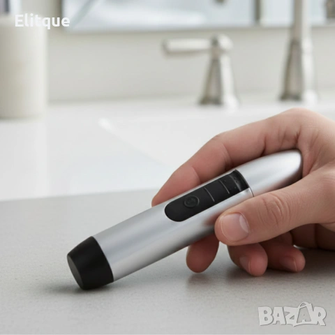 Тример за нос и уши Rosberg R51812B – прецизно острие от неръждаема стомана, снимка 5 - Други - 53021076