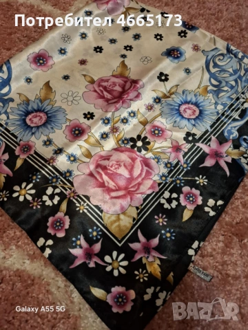 Сатенени и Копринени Шалове , снимка 2 - Шалове - 53025280