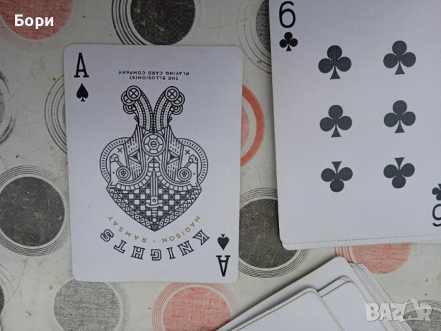 MADISON RAMSAY KNIGHTS карти за играEllusionist ., снимка 2 - Карти за игра - 39305674