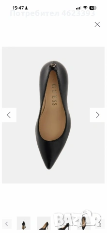 Дамски обувки на ток Guess, снимка 12 - Дамски обувки на ток - 53573219