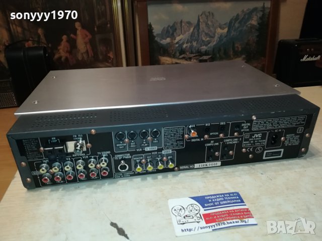 jvc dvd/tuner optical 1306231400L, снимка 4 - Ресийвъри, усилватели, смесителни пултове - 41141592