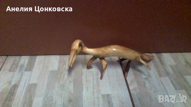 Животинка от дърво,ръчно изработена, снимка 1