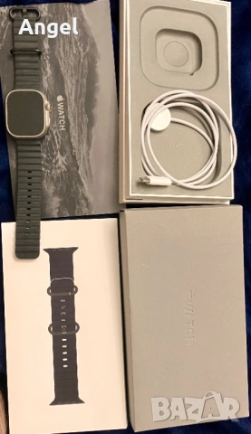 Apple Watch Ultra 2 49mm Black Titanium Ocean Band GPS + Cellular, снимка 2 - Друга електроника - 51539135