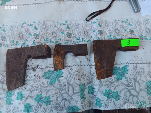 стари брадви 3, снимка 4 - Градински инструменти - 50867297
