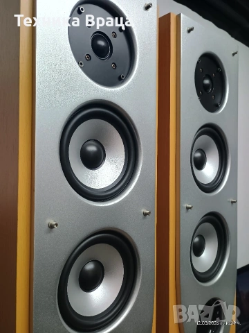 Трилентови качествени тонколони Home Acoustix Symphony S120. Изпращам видео. , снимка 7 - Тонколони - 53817842