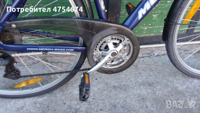 Алуминиев велосипед MERIDA колело 28", снимка 3 - Велосипеди - 53809771