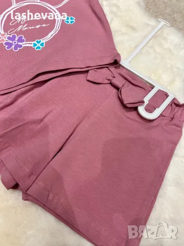 Комплект за момиче в пепел от рози, снимка 2 - Комплекти за бебе - 49351254