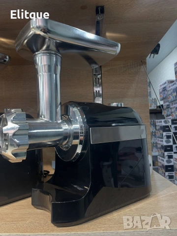 Месомелачка Voltz, 1600W, приставка за домати, черен, зелен, бял цвят