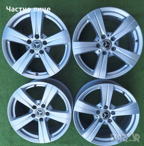 Продавам 4бр оригинални 17-ки джанти за Мерцедес W206,W205,