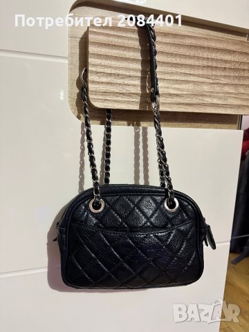 Дамска чанта през рамо и с къса дръжка от естествена кожа, снимка 6 - Чанти - 40421687