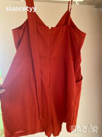 Оранжев гащеризон с коланче, снимка 4 - Гащеризони - 34697283