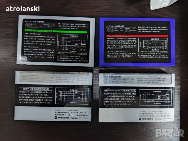 Аудио касети HITACHI / Lo-D, снимка 11 - Аудио касети - 32210524