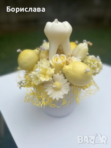 Букет от соеви свещи, снимка 1