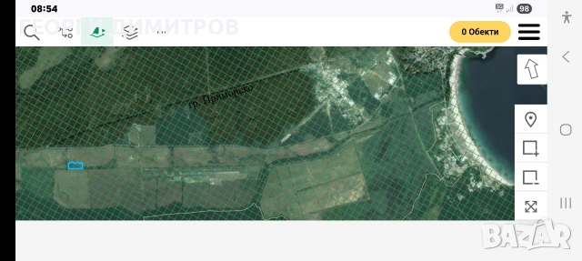 20 дкр.Земеделска земя на 5 км от Приморско , снимка 2 - Земеделска земя - 53717826