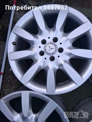 18цола за Мерцедес BORBET 8.5j ×18 ет43 5×112 ц.66.6мм 