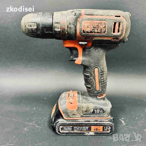 Акумулаторен винтоверт Black and Decker BDCDC18-QW