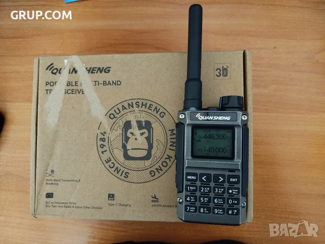 станция Quansheng UV-K1(8) mini multi-band Много компактна 