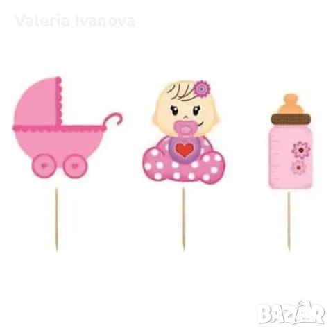 Комплект топери Baby Girl, 6 броя 99913