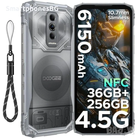 Doogee Blade 10 Ultra Energy 36GB RAM 256GB ROM, Ultra Slim с IP68 защита