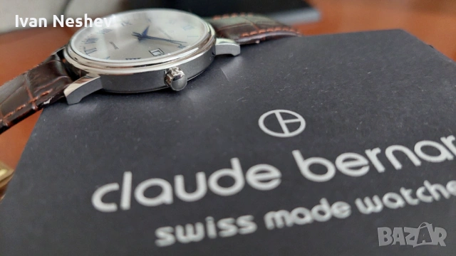 Часовник "Claude Bernard", 53007 3 ARBUN, снимка 4 - Мъжки - 53451464