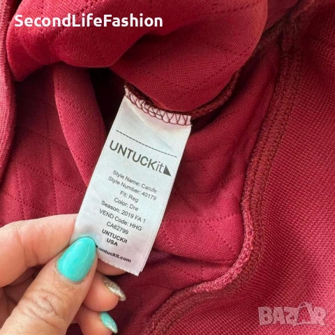 Мъжки суитшърт UNTUCKit Carufe размер L, снимка 5 - Суичъри - 53160523