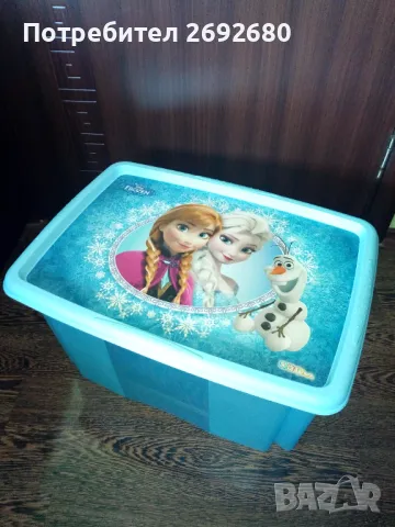 Нови големи кутии за съхранение FROZEN Disnep , снимка 5 - Други стоки за дома - 49241537