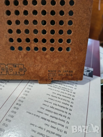 Японско радио , снимка 5 - Радиокасетофони, транзистори - 53618507