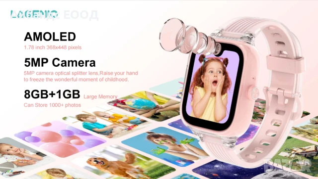 Смарт часовници Lagenio K2, снимка 6 - Смарт часовници - 51321143