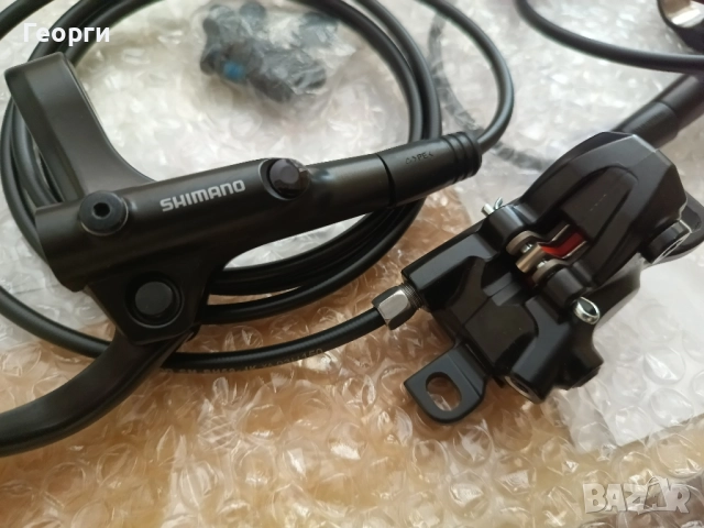Хидравлични спирачки Shimano BL-MT200, снимка 2 - Части за велосипеди - 51668100