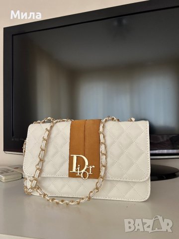 Стилна бяла чанта Dior, снимка 2 - Чанти - 44490380